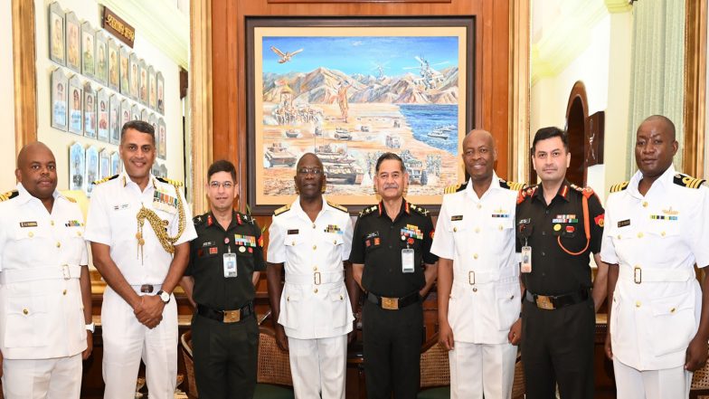 World News | India, Kenya Hold Discussions on Advancing Defence Cooperation, Enhancing Regional Security