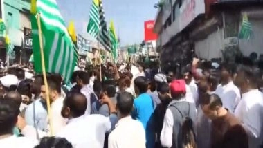 World News | Major Protests Against Pak Government in PoJK, Opposition Alleges Forces Fired on Protestors