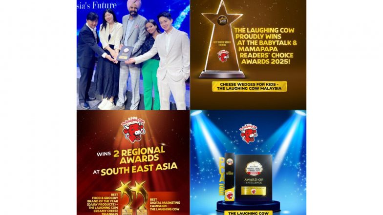 Business News | The Laughing Cow Wins Big: Bel Group Strengthens Regional Presence with Multiple Awards Across Southeast Asia