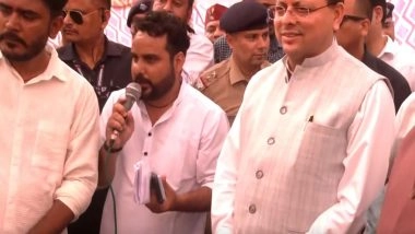India News | Uttarakhand CM Meets Youths Protesting over UKSSSC Exam Paper Leak