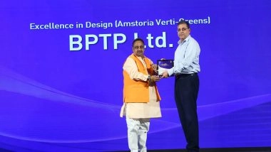 Business News | BPTP Wins Two Prestigious Awards at ET Now Swadesh - Gems of Delhi NCR Awards 2025 for GAIA Residences and Amstoria Verti-Greens
