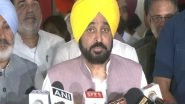 India News | Punjab CM Mann Announces Relief Package for Farmers, Residents Affected by Recent Floods Before Diwali