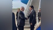 World News | Netanyahu Departs for Washington to Meet Trump at White House
