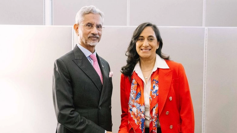 World News | Jaishankar Meets Canadian FM Anita Anand in New York, Concludes High-level Week at UNGA 80