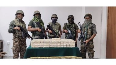 India News | Assam Rifles Conducts Major Operation Against Drug Smuggling in Tripura