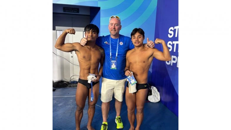 Sports News | Asian Aquatic C'ships: Indian Divers Sairam, Wilson Bag Bronze