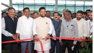 India News | Civil Aviation Minister Inaugurates Udan Yatri Cafe at Vijayawada International Airport