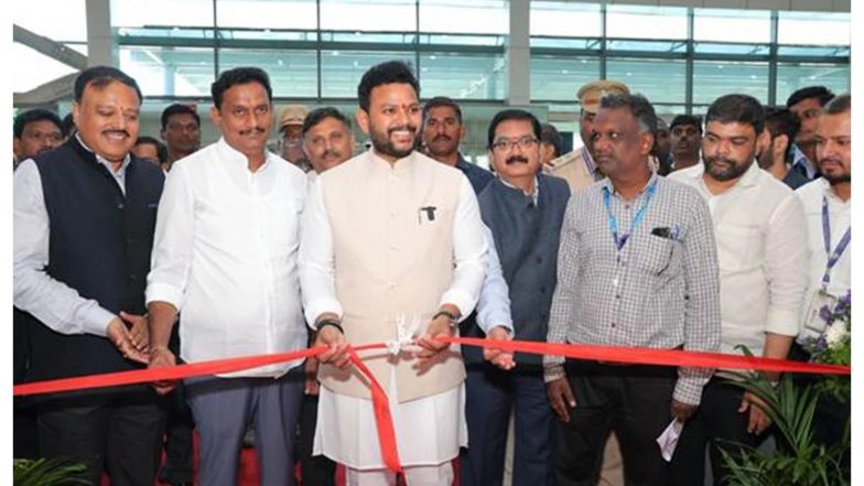India News | Civil Aviation Minister Inaugurates Udan Yatri Cafe at Vijayawada International Airport