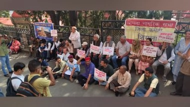 India News | Citizens Protest in Shimla Demanding Action on Growing Stray Dog and Monkey Menace