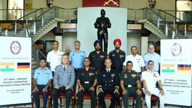 India News | 18th Edition of India-Germany Military Cooperation Sub Group Meeting Held in New Delhi