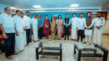 India News | TN Karur Stampede: State BJP Leaders Nagendran, Annamalai Meet NDA Parliamentary Committee in Coimbatore