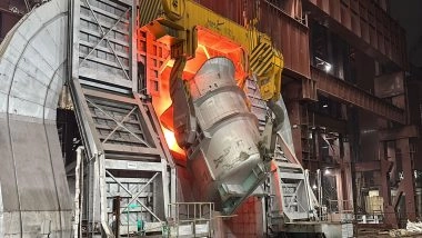 Business News | Jindal Steel Commissions New 3 MTPA Basic Oxygen Furnace at Angul, Expands Steelmaking Capacity to 9 MTPA