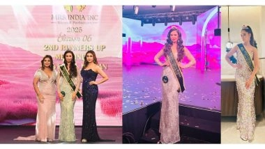 Business News | Shivani Rahangdale Sawant Wins 2nd Runner Up at Mrs. India Universal Woman 2025, Inspiring Women Nationwide