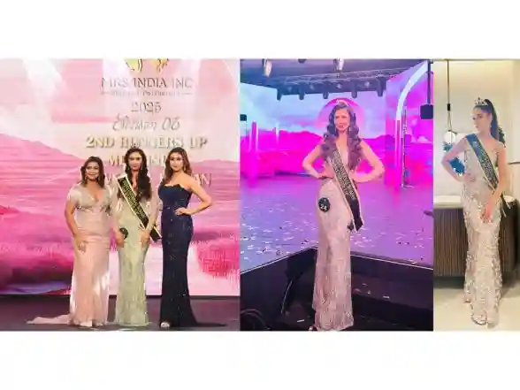 Business News | Shivani Rahangdale Sawant Wins 2nd Runner Up at Mrs. India Universal Woman 2025, Inspiring Women Nationwide