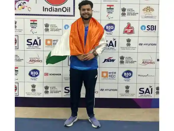 Sports News | World Para Athletics Championships: India's Yogesh Kathuniya Wins Silver; Saudi Sprinter Sets New World Record