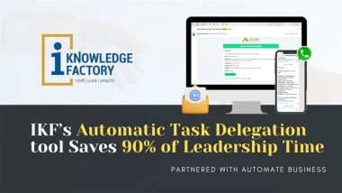 Business News | IKF's Task Automation Tool Slashes Management Time by 90% -- Here's How