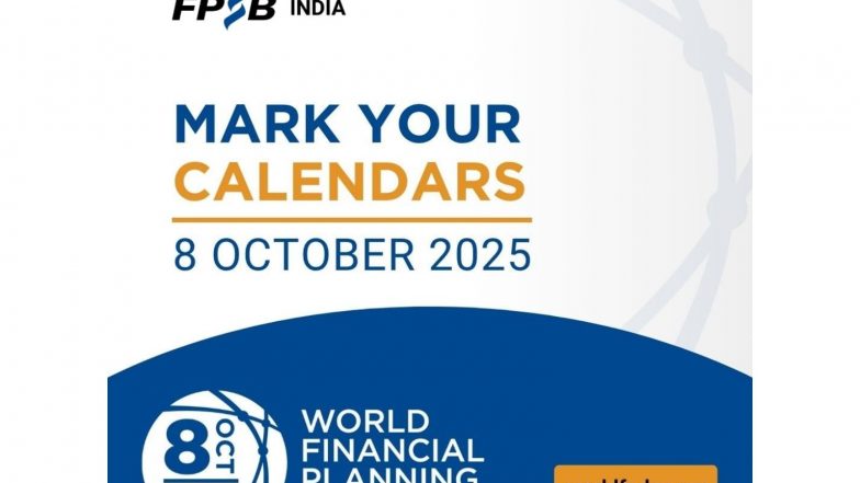 Business News | FPSB India Celebrates World Financial Planning Day; To Host Multiple Campaigns Across the Country to Raise Awareness of Financial Planning