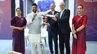Business News | Air India, Airbus Setup Advance Pilot Training Hub in Gurgaon