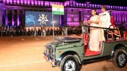 India News | President Murmu Presents Diamond Jubilee Silver Trumpet, Banner to President's Bodyguard
