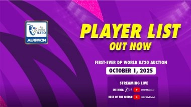 Sports News | Ashwin, Zaman, Roy, Zadran, Ayub, Hasan Among Stars at ILT20 Season 4 Player Auction