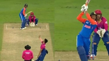 IND vs UAE Asia Cup 2025: Abhishek Sharma Hits Six On First Ball Of Team India's Innings, Becomes Fourth Indian Batter to Achieve Feat (Watch Video)