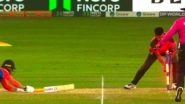 Abhishek Sharma Run Out Video: Watch Rishad Hossain's Brilliant Fielding Effort Leading to Indian Opener's Dismissal During IND vs BAN Super 4 Match