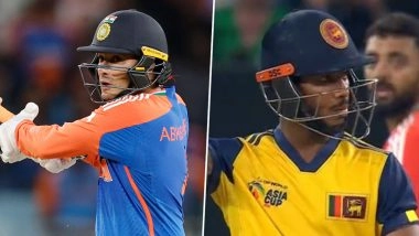 India Beat Sri Lanka in Super Over Thriller in Asia Cup 2025 Super 4; Pathum Nissanka's Century in Vain As Abhishek Sharma, Arshdeep Singh Help Men in Blue Stay Unbeaten Ahead of IND vs PAK Final