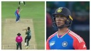 Abhishek Sharma, Shaheen Afridi Involved in heated Exchange After Indian Opener Hits Six on First Delivery During IND vs PAK Asia Cup 2025 Super 4 Match (Watch Video)