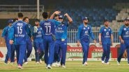 Afghanistan Defeat UAE By 38 Runs in UAE Tri-Series 2025; Sediqullah Atal and Ibrahim Zadran's Half-Centuries, Sharafuddin Ashraf and Rashid Khan's Three-Wicket Hauls Help AFG Edge Past Hosts