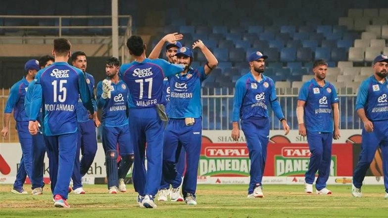 Afghanistan Defeat UAE By 38 Runs in UAE Tri-Series 2025; Sediqullah Atal and Ibrahim Zadran's Half-Centuries, Sharafuddin Ashraf and Rashid Khan's Three-Wicket Hauls Help AFG Edge Past Hosts