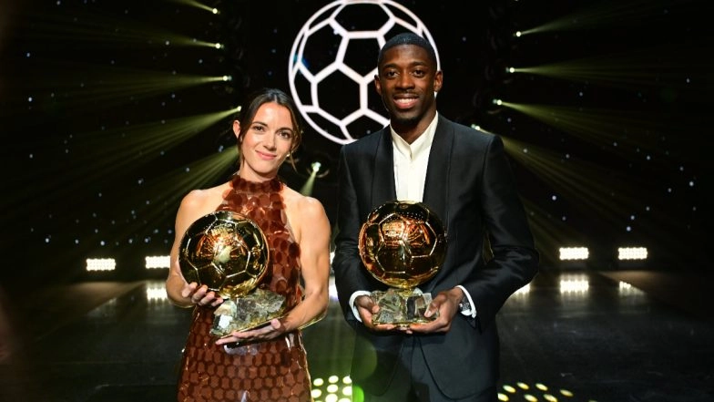 Ballon d'Or 2025 Winners List: Ousmane Dembele, Aitana Bonmati and Others Who Won Honours At 69th Ballon d'Or Award Ceremony
