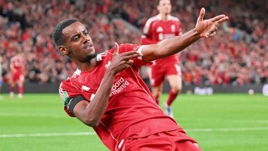 Liverpool 2-1 Southampton, Carabao Cup 2025-26: Alexander Isak, Hugo Ekitike Score as 10-Man Reds Secure Spot in Fourth Round of EFL Cup (Watch Goal Video Highlights)
