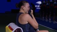 Amanda Anisimova Breaks Down in Tears After Suffering Defeat in US Open 2025 Final to Aryna Sabalenka (Watch Video)