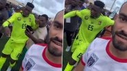 Andre Onana Pushes Fan Away After Latter Attempts to Click A Selfie With the Cameroon Goalkeeper Following FIFA World Cup Qualifiers Match Against Cape Verde Island (Watch Video)