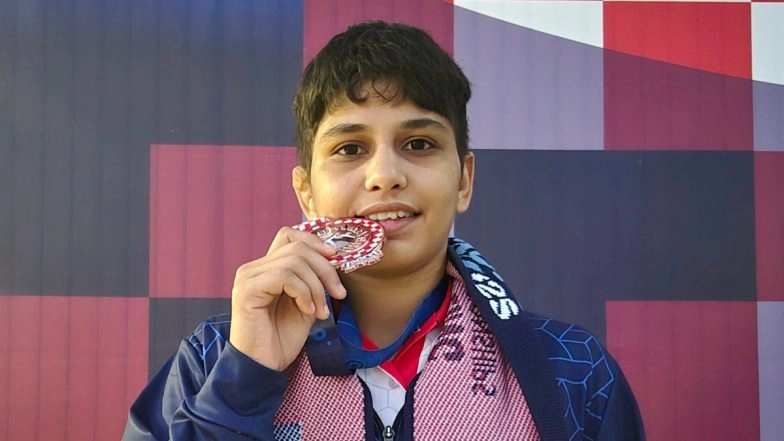 Antim Panghal Becomes Second Indian Woman After Vinesh Phogat To Win Multiple Medals at World Wrestling Championships, Achieves Feat With Bronze Medal in 53kg Event in Croatia WC