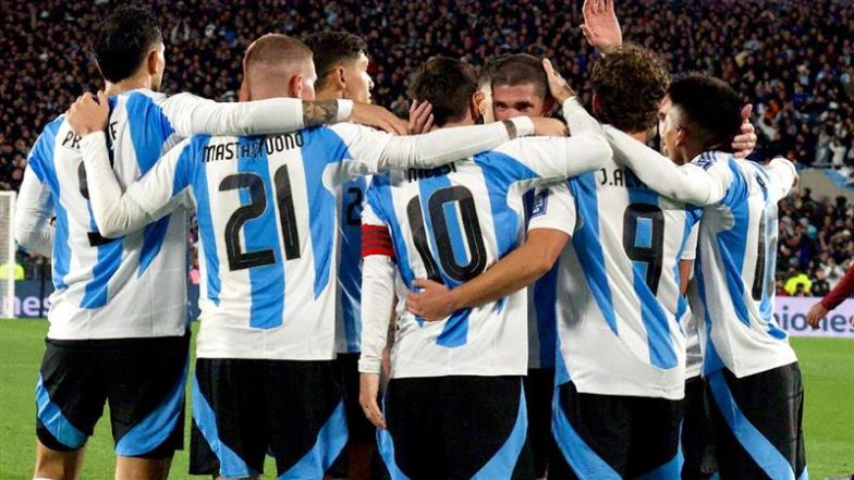 Ecuador vs Argentina, FIFA World Cup 2026 CONMEBOL Qualifiers Live Streaming and Match Time in IST: How To Watch Free Live Telecast of ECU vs ARG on TV and Online Stream Details of Football Match in India?
