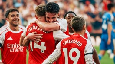 Arsenal vs Nottingham Forest Premier League 2025–26 Free Live Streaming Online: How To Watch EPL Match Live Telecast on TV & Football Score Updates in IST?