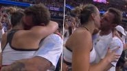 Aryna Sabalenka Kisses Boyfriend Georgios Frangulis in the Stands After Winning US Open 2025 Women's Singles Title With Victory Over Amanda Anisimova (Watch Video)