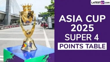 Asia Cup 2025 Super 4 Points Table Updated: India Secure Thrilling Super Over Win Over Sri Lanka Ahead of IND vs PAK Final
