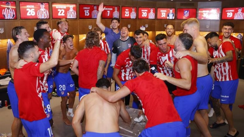 Atletico Madrid 5–2 Real Madrid, La Liga 2025–26: Julian Alvarez’s Brace Hands Los Blancos Thrashing Defeat in Madrid Derby (Watch Goal Video Highlights)