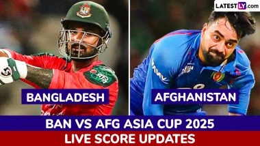 BAN Win By 8 Runs | Bangladesh vs Afghanistan Asia Cup 2025 Highlights: Tanzid Hasan Tamim Shines, Nasum Ahmed Leads Stellar Bowler Effort as Bangladesh Keep Super 4 Hopes Alive