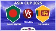 When is BAN vs SL Asia Cup 2025? What is The H2H Record? Who Are The Key Players? Read Bangladesh vs Sri Lanka Match Preview