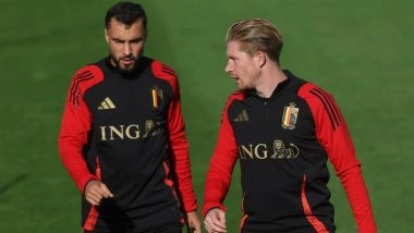 Belgium vs Kazakhstan FIFA World Cup 2026 European Qualifiers Live Streaming Online: Get Free Live Telecast of BEL vs KAZ Football Match in IST