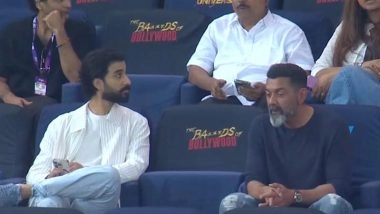 Bobby Deol, Raghav Juyal Attend IND vs BAN Asia Cup 2025 Super 4 Match, Ba***ds of Bollywood Stars Spotted Cheering For Team India (See Pics)