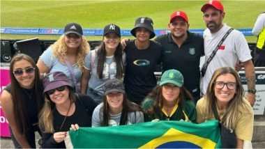 Where to Watch Brazil Women’s National Cricket Team vs Jersey Women’s National Cricket Team Live Streaming Online? Get BRA-W vs JEY-W Women’s T20I Tri Series 2025 Free Live Telecast on TV Details