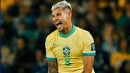 Brazil 3-0 Chile, FIFA World Cup 2026 CONMEBOL Qualifiers: Estevao, Lucas Paqueta, Bruno Guimaraes on Target as Selecao Register Dominant Victory (Watch Goal Video Highlights)