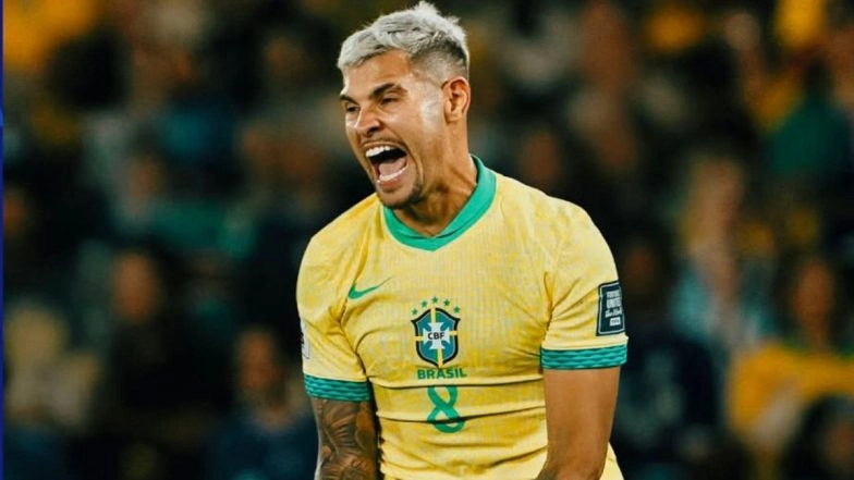 Brazil 3-0 Chile, FIFA World Cup 2026 CONMEBOL Qualifiers: Estevao, Lucas Paqueta, Bruno Guimaraes on Target as Selecao Register Dominant Victory (Watch Goal Video Highlights)