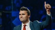 Charlie Kirk, Donald Trump's Aide and Right-Wing Political Commentator, Shot at Utah University Event, Video Surfaces