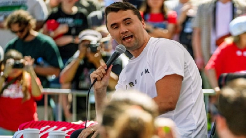 Charlie Kirk Assassination: American Flags To Be Flown at Half-Mast Till September 14 in Memory of Conservative Political Activist