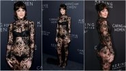 Dakota Johnson Turns Heads in a Bold Sheer Gucci Look at Kering Foundation&rsquo;s Caring for Women Event in New York (View Pics)